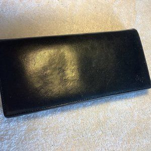 Monsac, Black Leather Wallet